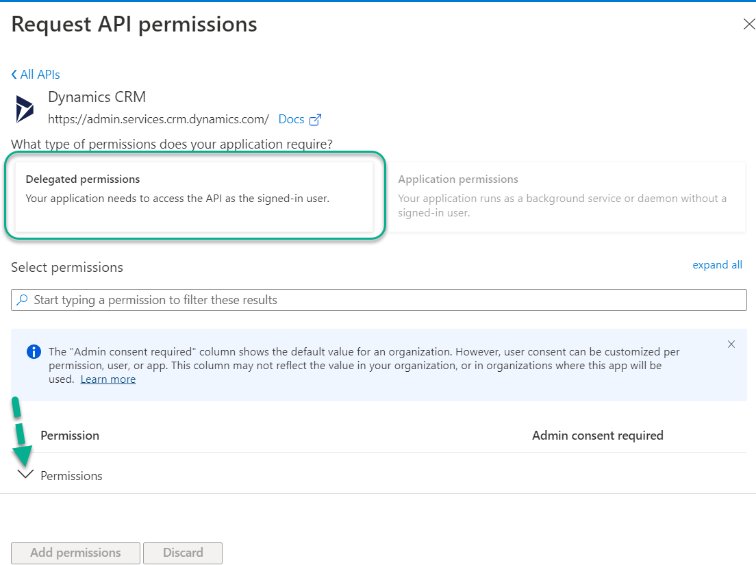 Register an App in Azure Active Directory for Dynamics 365 CE Online